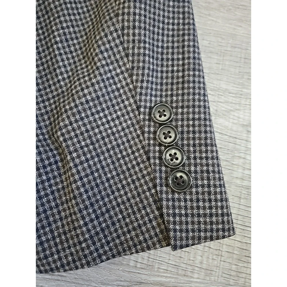 Lauren‎ Ralph Lauren Black Label Men's Sports Coat Blazer Brown Plaid